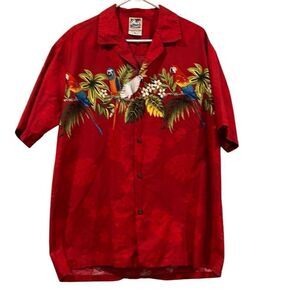 Hawaiian Togs Vintage Men’s Rare Parrot Shirt Sz.XL
